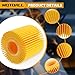 MOTOALL 04152-YZZA1 Oil Filter Kit for Toyota Avalon Camry RAV4 Sienna Lexus ES300h ES350 IS200t RX350 RX450h 04152-31090, 04152-YZZG1