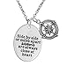Best Friends Sister Necklace Friendship Gifts, Stainless Steel Pendant Necklace