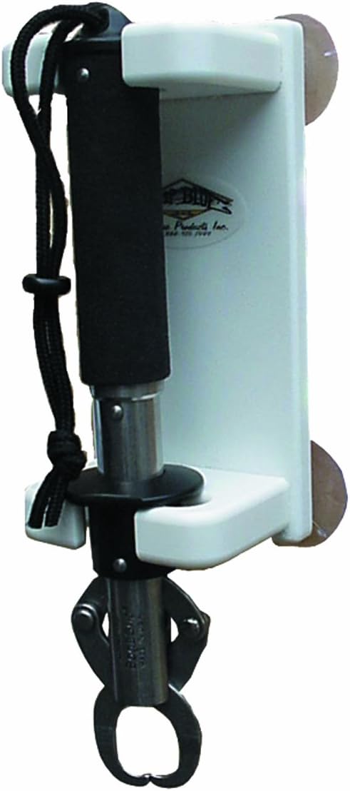 Deep Blue Boga Grip Holder, White,black