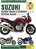 suzuki 1250 bandit 2010  Suzuki GSF650/1250 Bandit and GSX650Fservice and Repair Manual: 2007 to 2009 (Haynes Service and Repair Manuals)