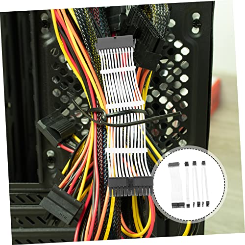 Kit de extensiones de cable de pines 8 y 6 pines ATX modular con administrador de cables de PC 3