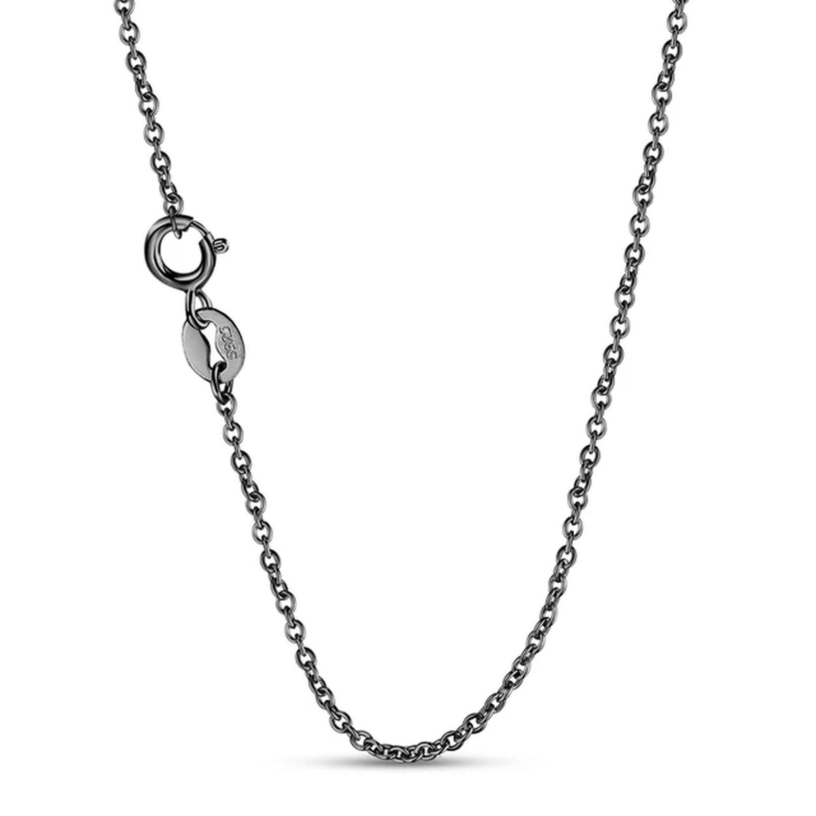 Ladies Jewellery Anhänger 925 Sterling Silber Schmetterling Motte Schädel schreien Schwarze Flügelketten Halskette für Mädchen Frauen Schmuck Teen Girl Gifts
