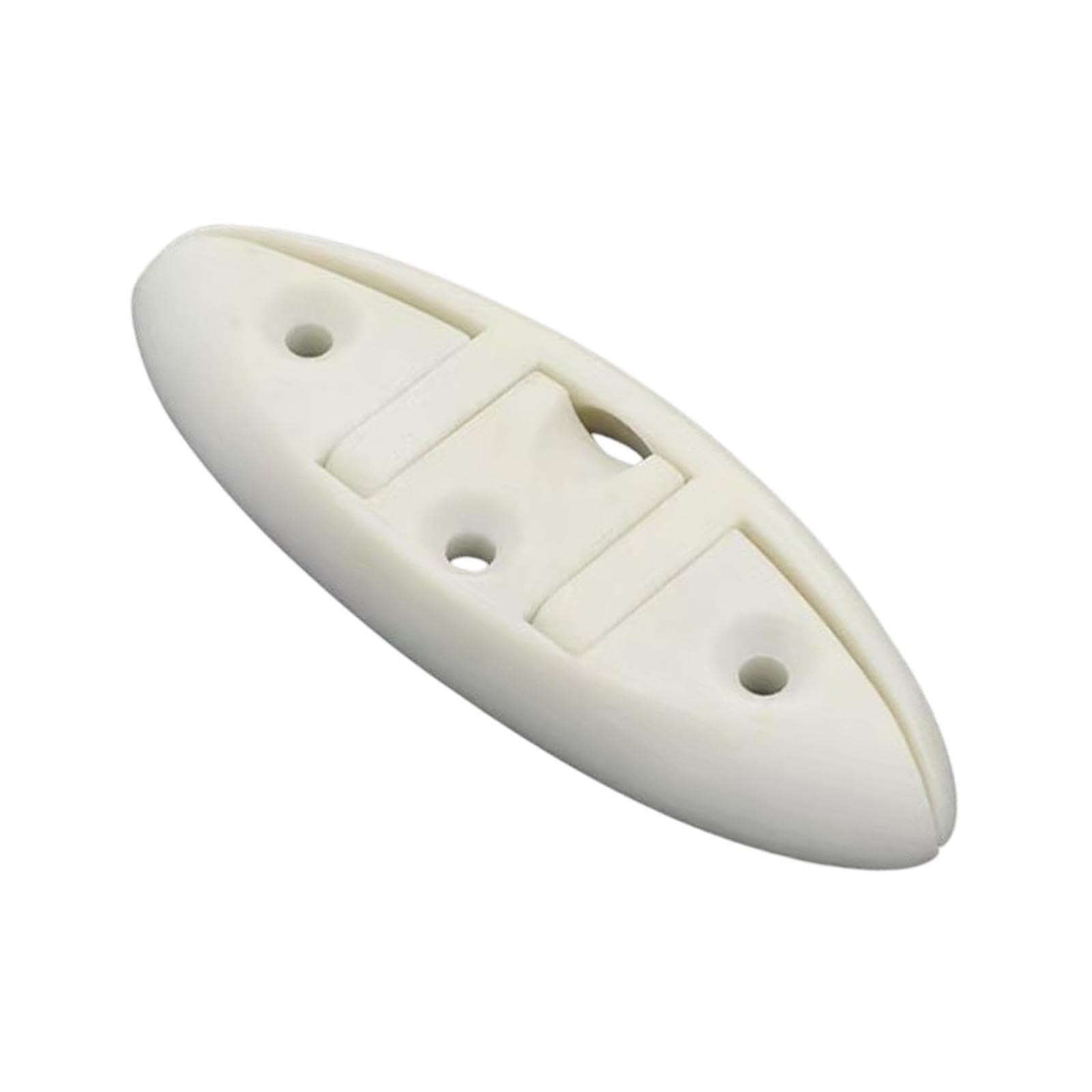 Yiju Boat Folding Cleat Marine Flip up Dock Cleat Professional Easy to Install 5 inch, Boat Accessory, Nylon for Marine Boats, White