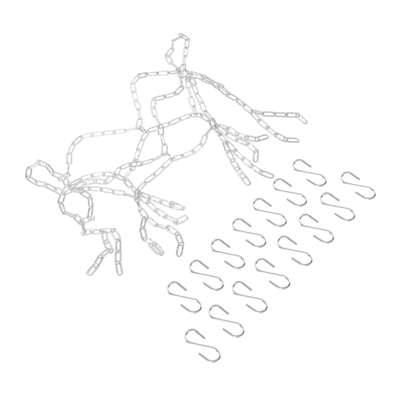 HANABASS Basketball Skills Net Basketball Netting Chain Heavy Duty Replacement Net for Play