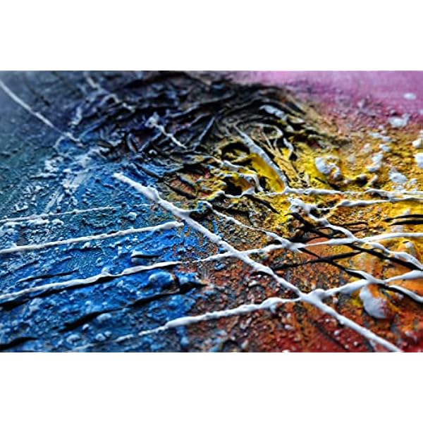 Monica Mirafiori I 100% handgeschilderd I schilderij bolero 140x70cm | schilderij handgeschilderd | acrylschilderij | zeer grote acrylafbeelding I moderne kunst I kunstafbeeldingen