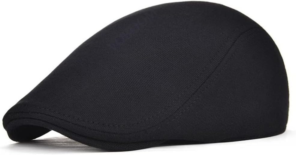 Men's Women's Soft Beret Flat Cap Driver Retro Spring Casual Baker Newsboy Hat
