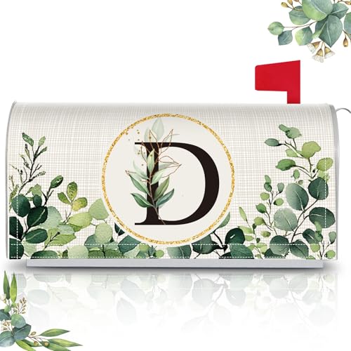Tiamon Monogrammed D Mailbox Cover