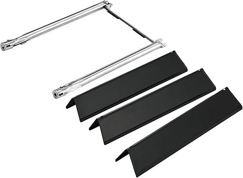 Miniatura 8 de Oklagarden 7636 Barras aromatizantes para Weber Spirit II E-310 GS4 Piezas de parrilla Weber Spirit 300 Series E310 E320 E330 Piezas de repuesto