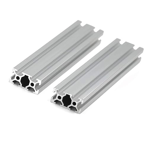 Perfil de aluminio de 31.496in, ranura en T de 0.236in, perfil de aluminio, riel lineal estándar europeo anodizado para impresora CNC y 3D