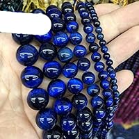 Perline Di Pietra Preziosa Naturale Genuina Di Occhio Di Tigre - Foto 9