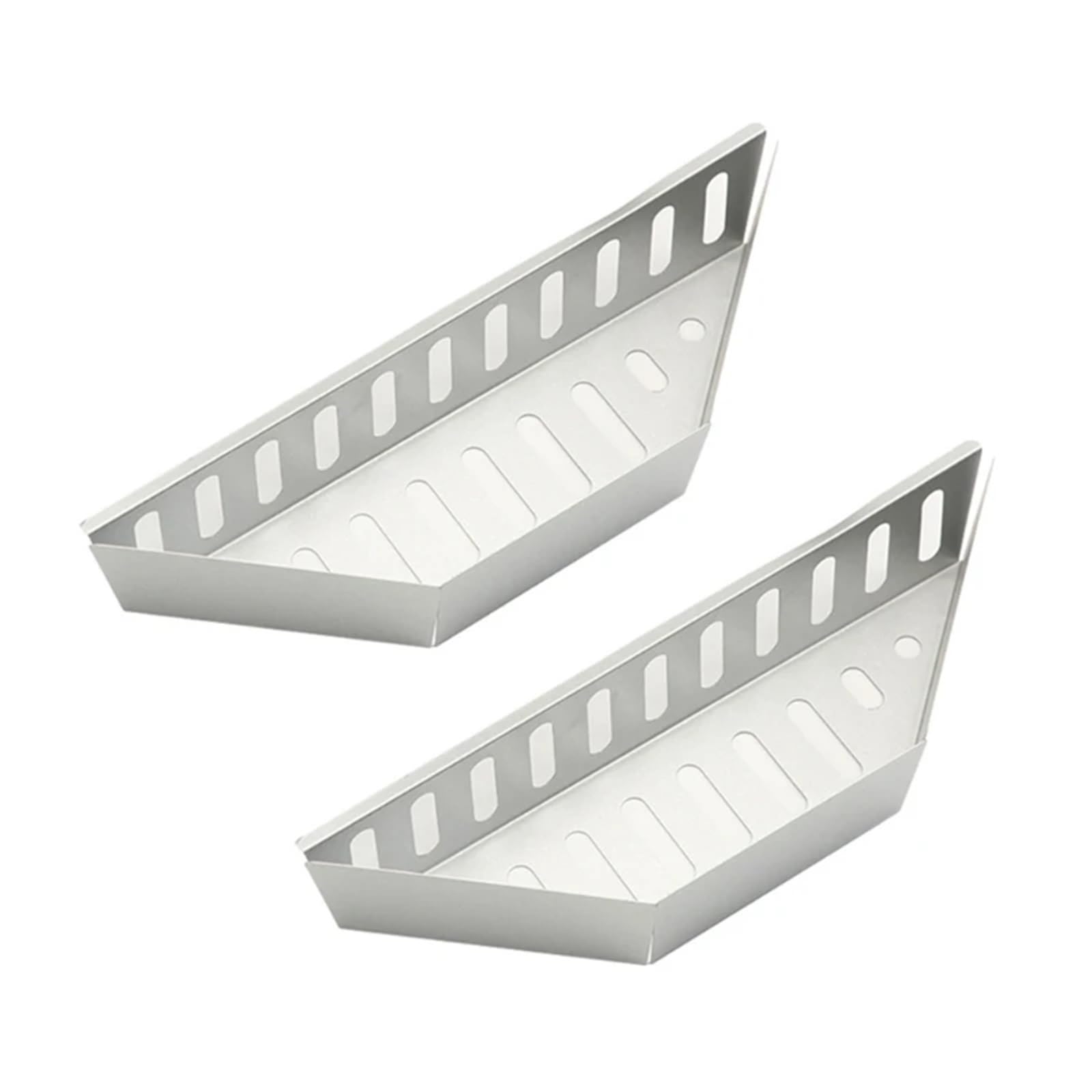 Kohlekorb BBQ Große Holzkohlekörbe, Holzkohlegrills, Holzkohlebrikett, Kohlebrennstoffhalter, Grillkohlegrills, Werkzeugzubehör(2pcs)