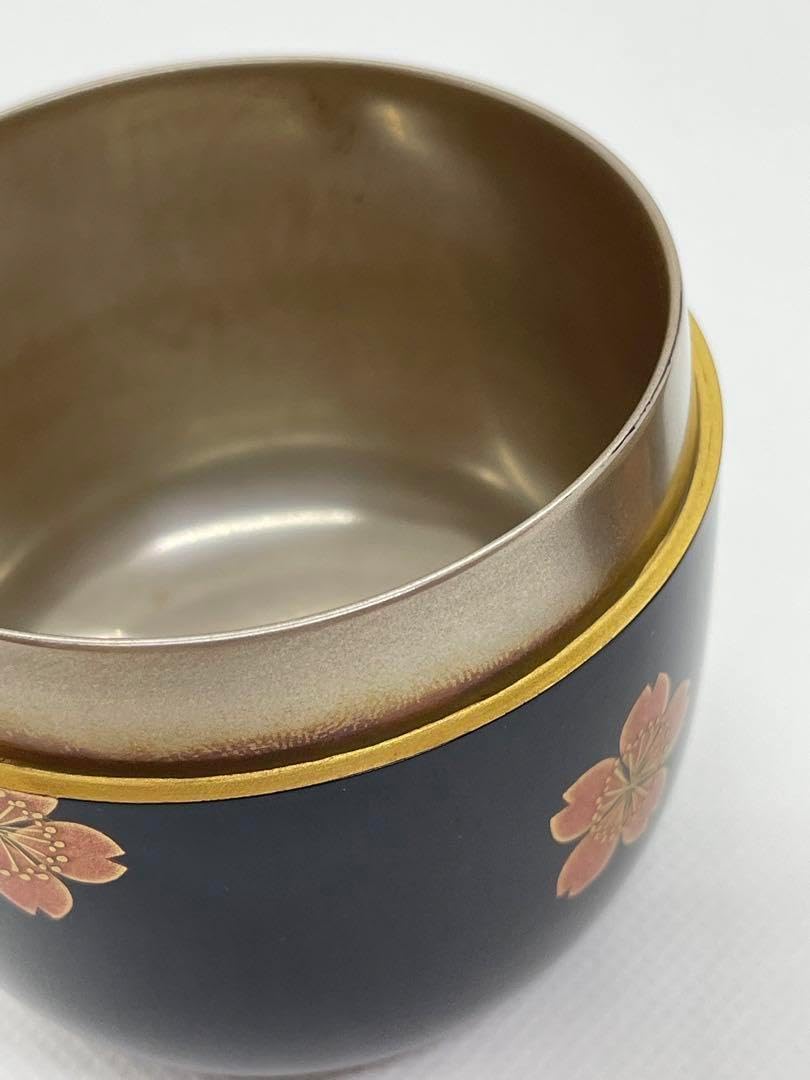 【茶道具】市中五稜　『雪月花　棗』共箱 茶道具市中五稜 『雪月花 棗』共箱