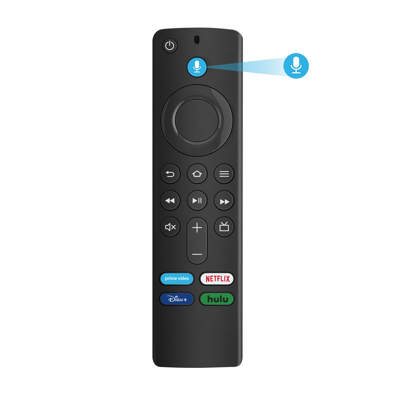 Replacement Voice Remote (3rd Gen) fit for Smart TVs Stick 4K,Smart TVs Stick(2nd and 3rd Gen),Smart TVs Stick Lite,for Smart TVs Cube (1st and 2nd Gen),and Smart TVs L5B83G