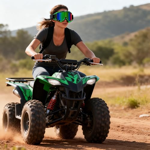 Image of Dirt Bike Goggles Motorcycle ATV Glass Riding Four Wheeler Offroad Mx Racing Helmet Goggles
