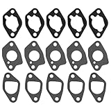 Yenblow 15 Pcs Carburetor Gasket Sets, Predator 212cc Head Gasket Kit Compatible with Generac Champion MTD Coleman Baja Predator 196cc 200cc 208cc 212cc Honda Clone GX160 GX200 Engines & Generators