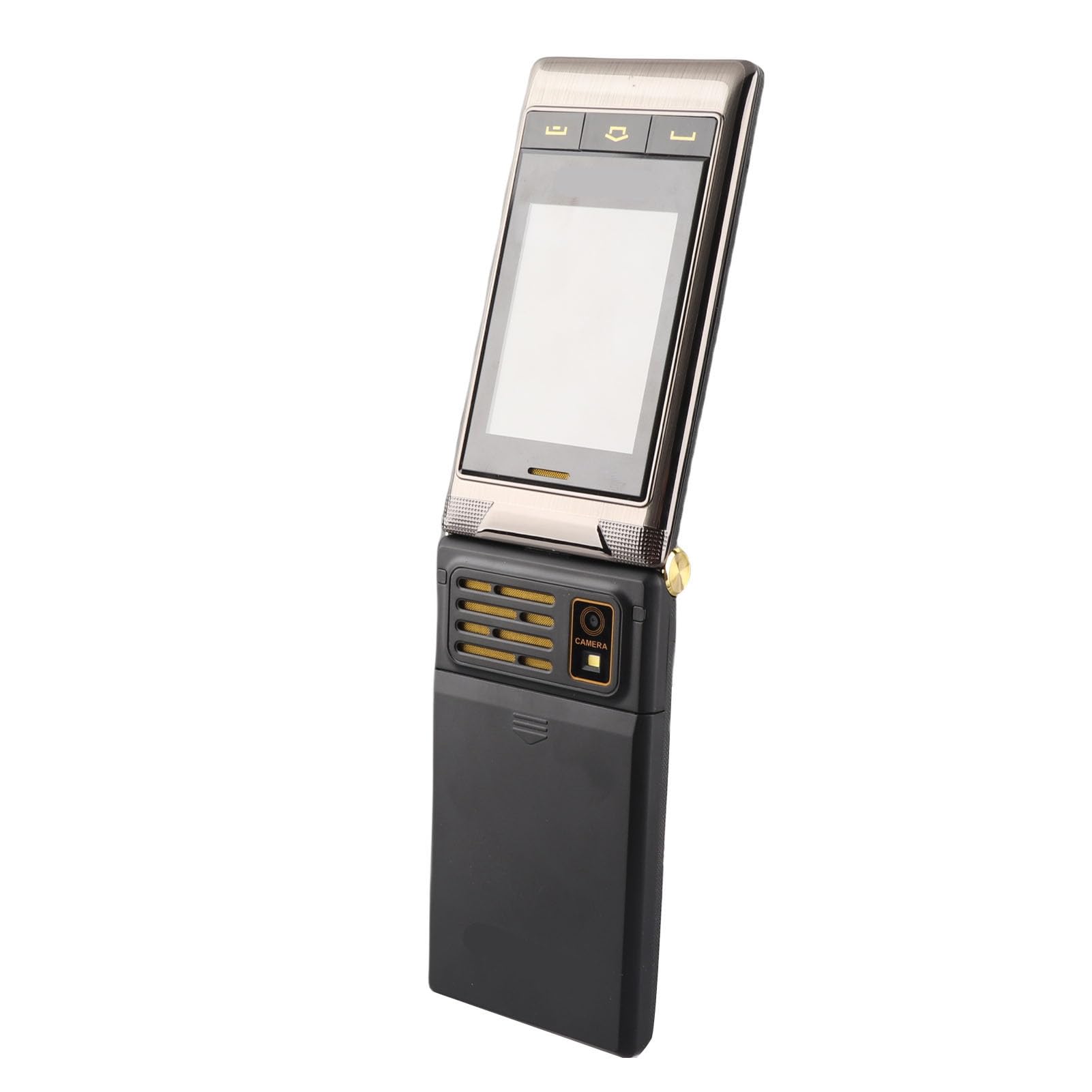 Telefon Komórkowy 3G GSM, Telefon Komórkowy 3.0 w Klapce dla Seniorów, Telefon Komórkowy z Dwiema Kartami SIM z SOS/Dużym Przyciskiem/wyczyść Połączenie (niszczą kolor)