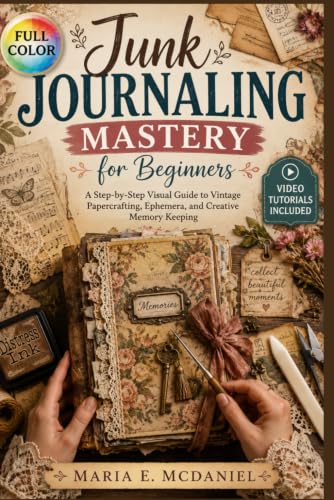 Junk Journaling Mastery for Beginners: A Visual Step-by-Step Guid...