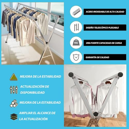 Review de Rack secador de ropa ajustable tabla con los diez mejores. 26 Imagen adicional