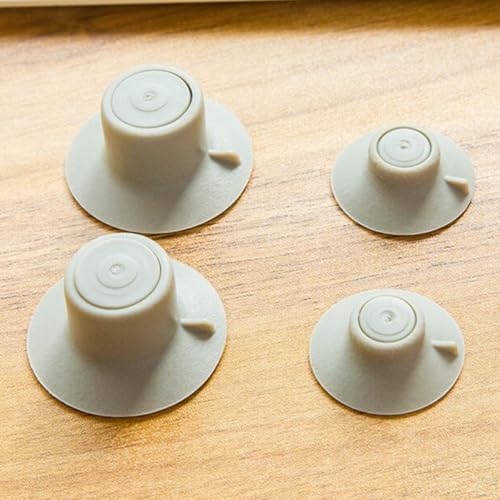 TEHAUX 8 piezas soportes antideslizantes de silicona para portátil miniatura 4