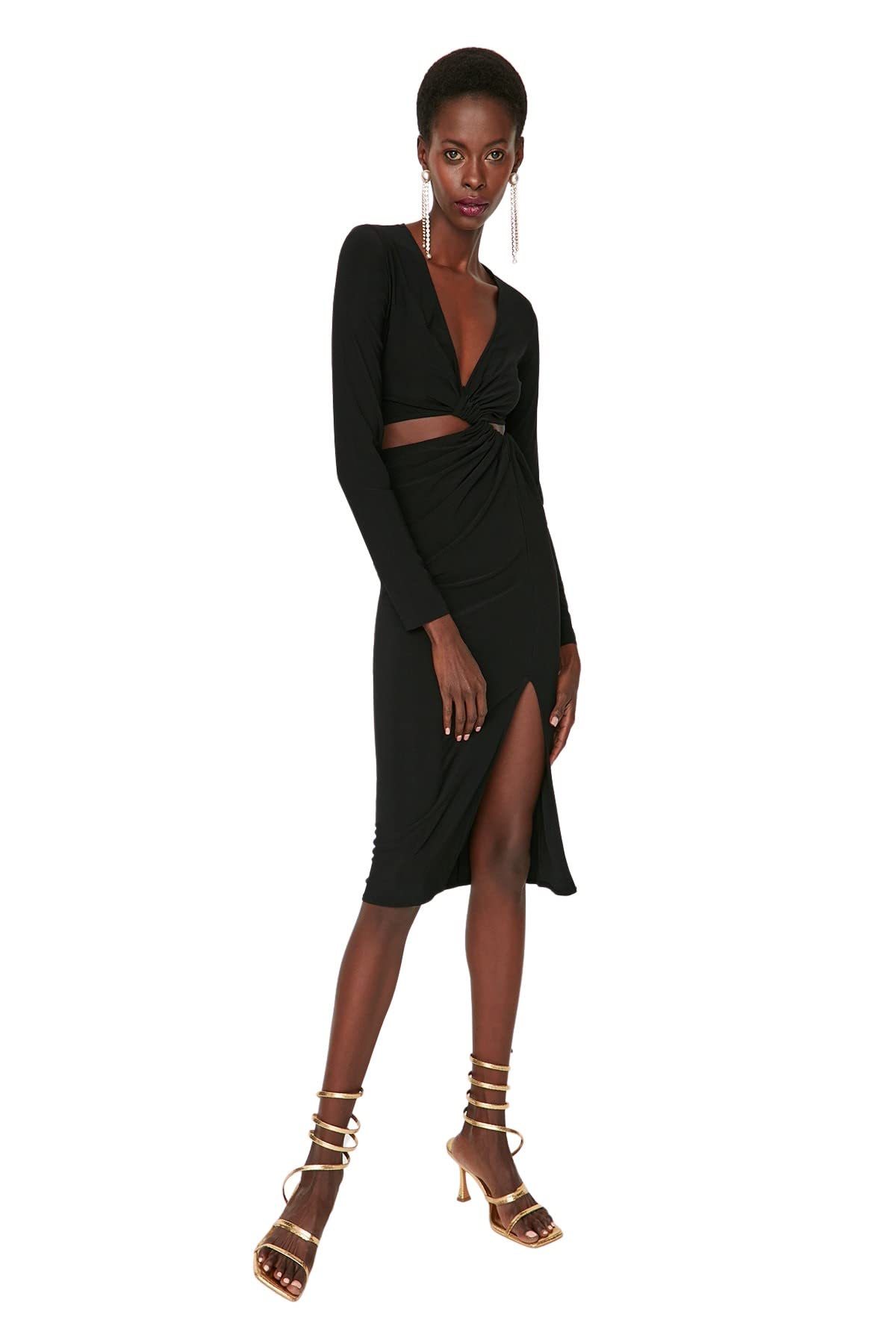 Trendyol Dress - Black - Bodycon