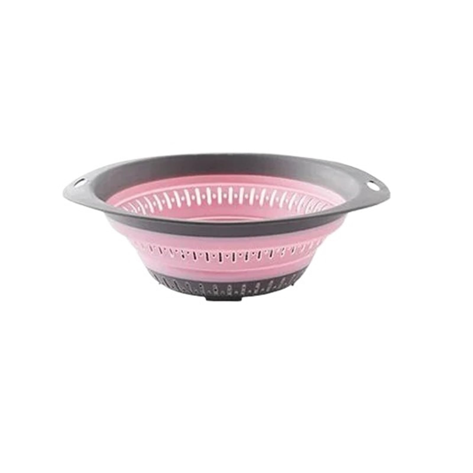 WZPTLKIBAD Collapsible Silicone Storage Basket Fruit Vegetable Drainer