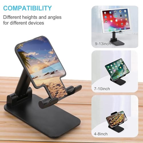 Support de téléphone pliable et réglable pour bureau iPhone Android - 3