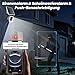 Funstorm 2K Überwachungskamera Aussen Akku Solar - Dual-Band WLAN (2.4/5GHz) Videoüberwachung mit Flutlicht & Sirene, Smarte PIR-Bewegungsmelder, 2-Wege-Audio, Lokale Speicherung & Cloud, IP66
