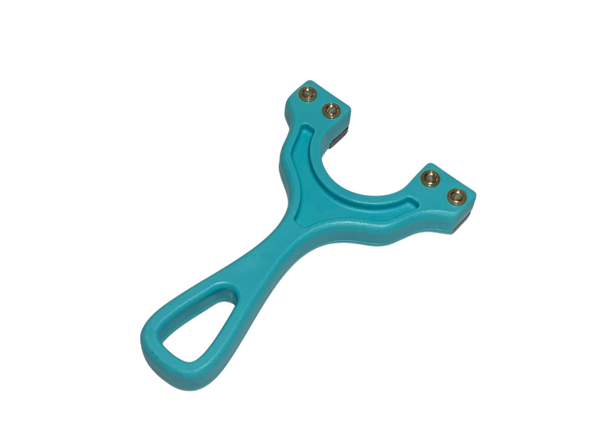 Leightons Cattys - Spitfire V2 Frame 90 mm larghezza Catapulta fionda (verde acqua)