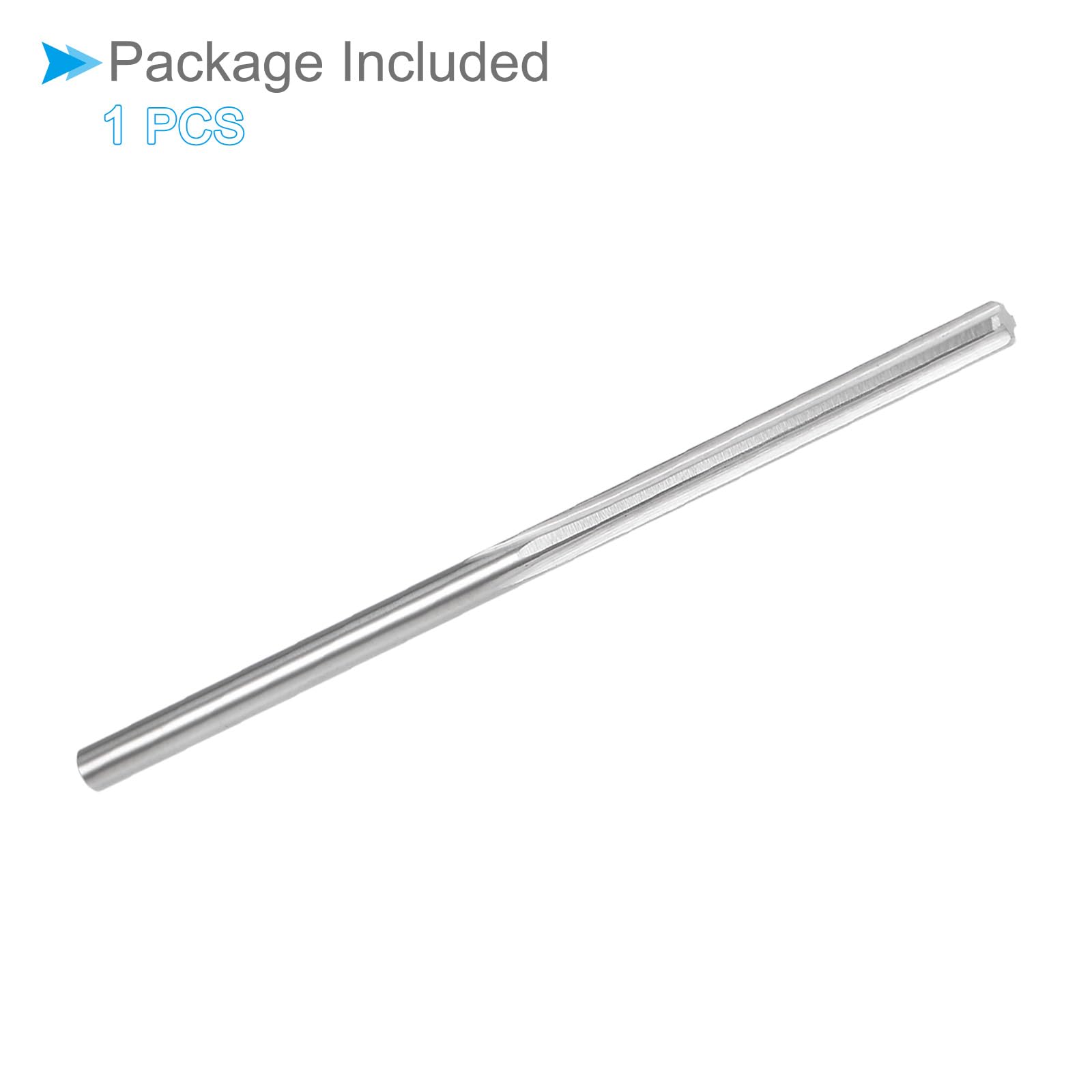 CoCud 2mm Tungsten Carbide Chucking Reamer – 4 Flutes, H7 Precision, 50mm Total Length, For Drill Presses & Lathes