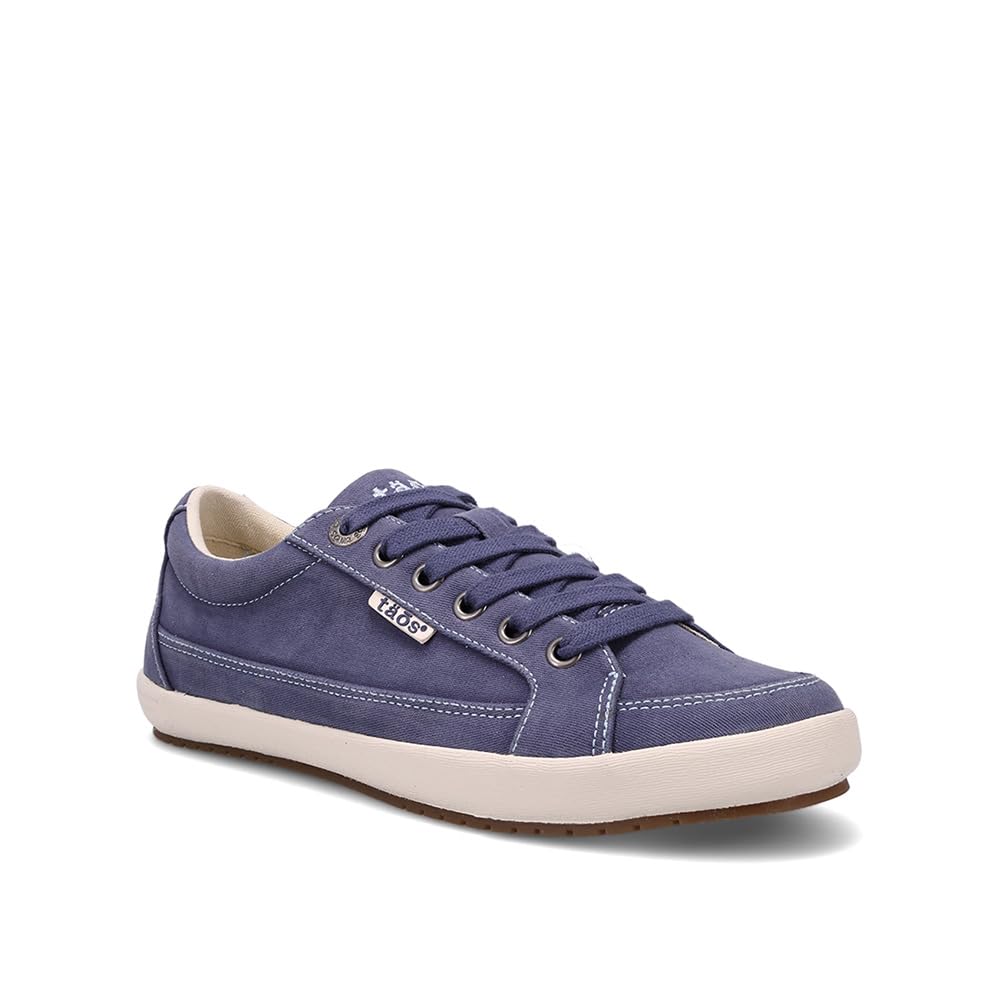Taos Moc Star 2 Women's Sneaker - Fresh Canvas Design with Removable Footbed, Arch Support and Durable Lightweight Outsole for All Day Walking and