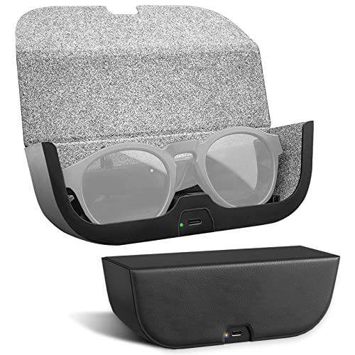 2 in 1 Hard Travel Charging Case fits for Bose Frames Tempo ,Tenor