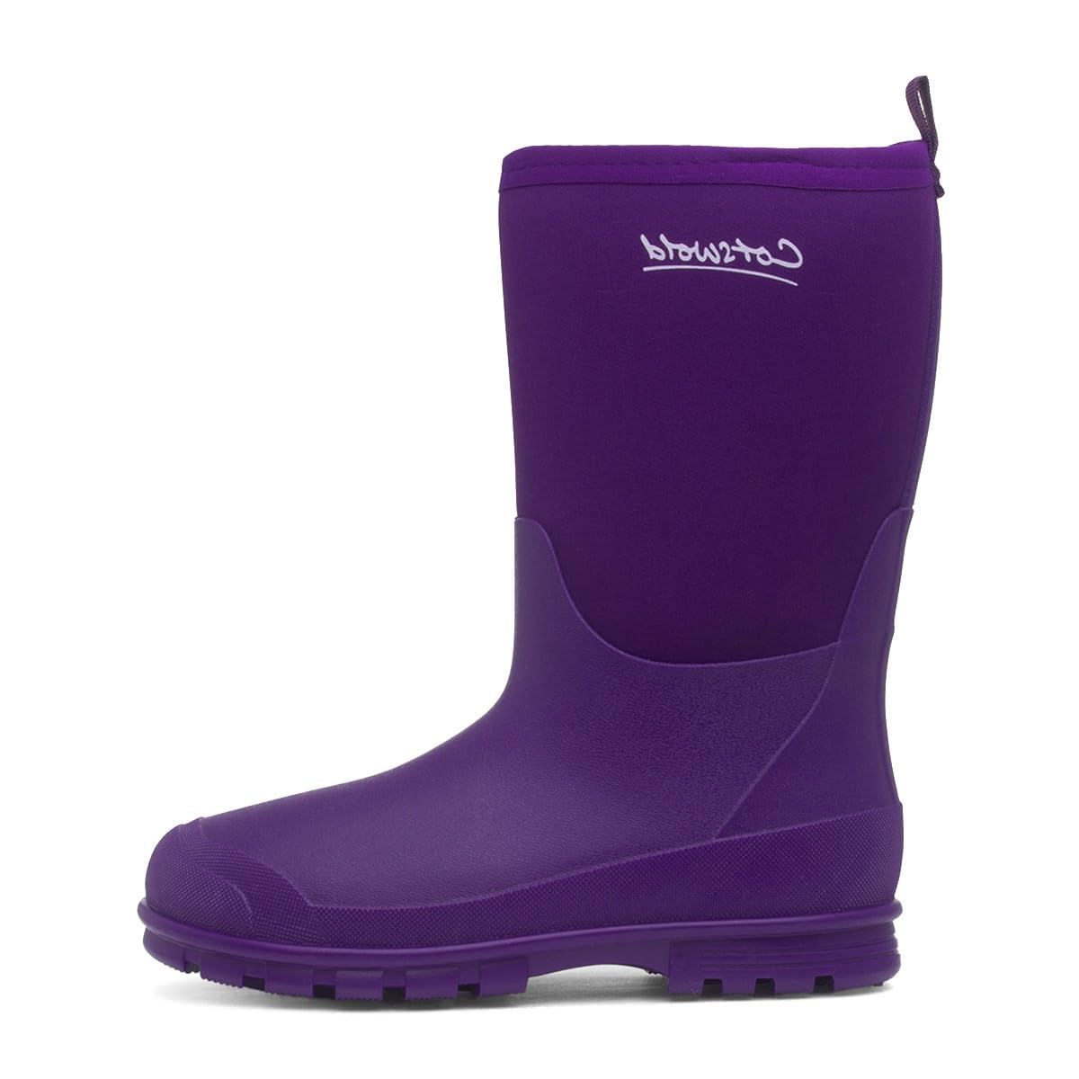 Cotswold Hilly Neoprene Kids Green Welly