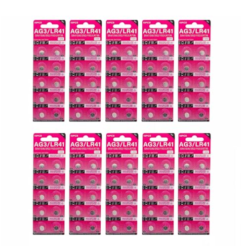 Pack 60 Pilas Alcalinas LR41 AG3 1.5V para Relojes miniatura 1
