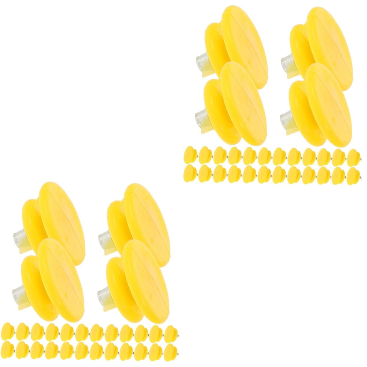 TOGEVAL 200pcs - Shoe Spikes Ergonomic Snowfield Grippers Crampons for Outdoor Climbing Lightweight and Portable for Men Women and Boys and Girls