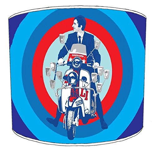 Quadrophenia on Scooter Lampshade for A Table Lamp in 3 Sizes - Free Personalisation