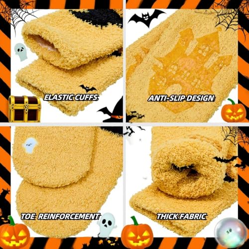 Image of Zando Women's Soft Fuzzy Socks - Thick, Warm, Fluffy, Comfy Home Sleeping Socks