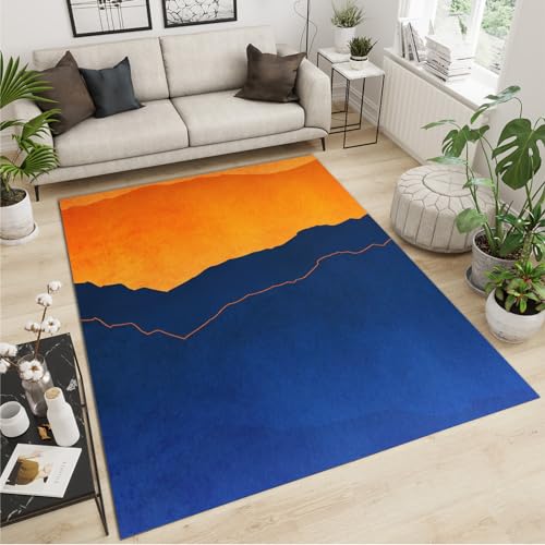Tapete Moderno Indoor 150x210cm Antideslizante Lavable miniatura 2