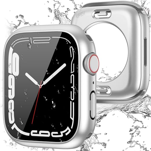 ytJo[یzZumyzu for Apple Watch hP[X 2 in 1 O̕ی AbvEHb` Jo[ Apple Watch Series 6 5 4 SE3 SE2 Ή 44mm PC+KXf ȒP E₷ ϏՌ