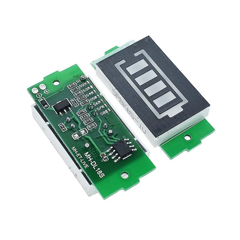 Lithium Battery Capacity Indicator Module with LED Display, 1S-8S Tester, TP4056 Type-C USB Charger Module, 5V 1A, 18650 Li-ion Li-po Charging Board with Protection-picture-10