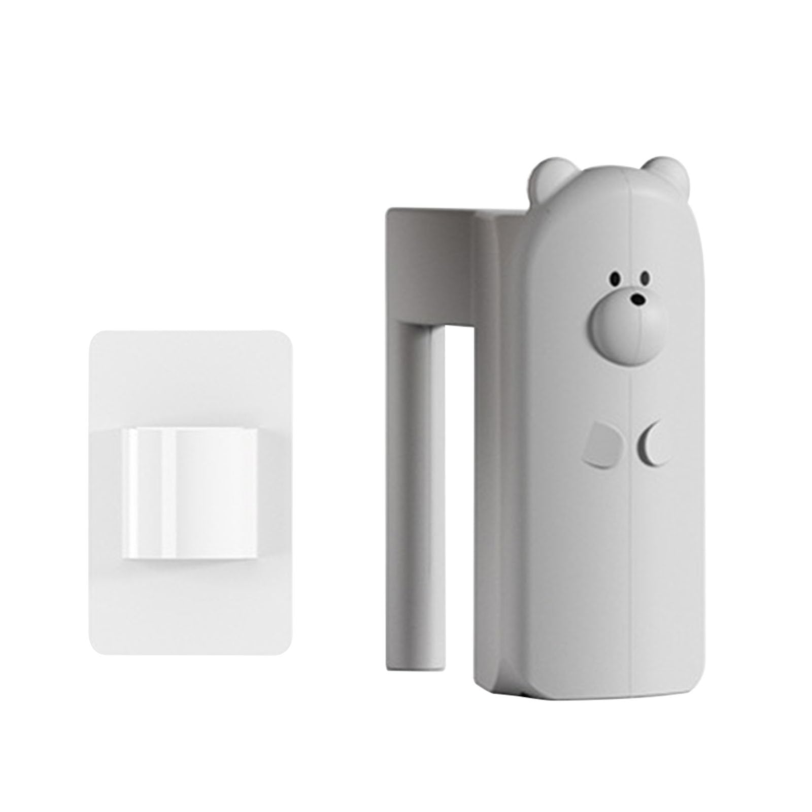 Tsophreniq Gray Silicone Concealed Door Stop Easy Installs Silicone Concealed Door Draft Stoppers Catchs For Homes & Use Accessory