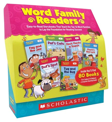 Word Family Readers: Grades K-2: Easy-to-Read Storybooks That Teach the Top 16 Word Families to Lay the Foundation for Reading Successのサムネイル