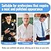 2-Pair Shirt Stays for Men, Shirt Clips Tucker for Men Police, Suit Accessory Shirt Garters for Man Stay Belt Tightener Clips, Comfortable Adjustable Holder Sock Suspenders with Non-Slip Locking Clip
