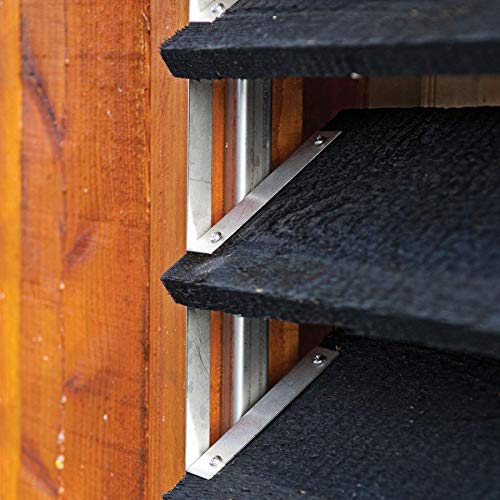 Lames orientables Flex Fence Wovar inox 220 cm kit claustra orientable bois - 3