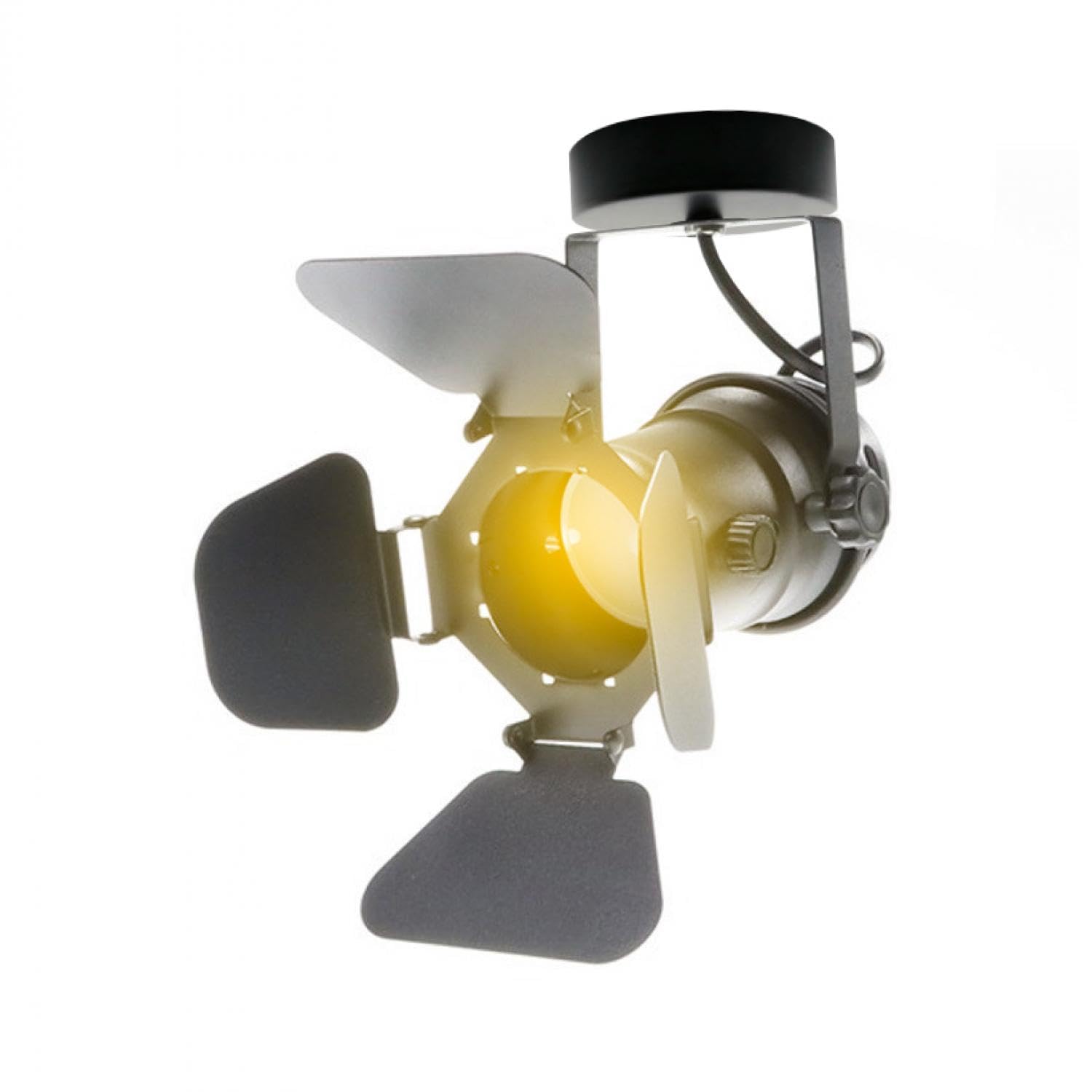 Zarivy Lámpara de techo o pared GU10, diseño moderno, iluminación ajustable; ideal para decorar y ambientar espacios interiores.