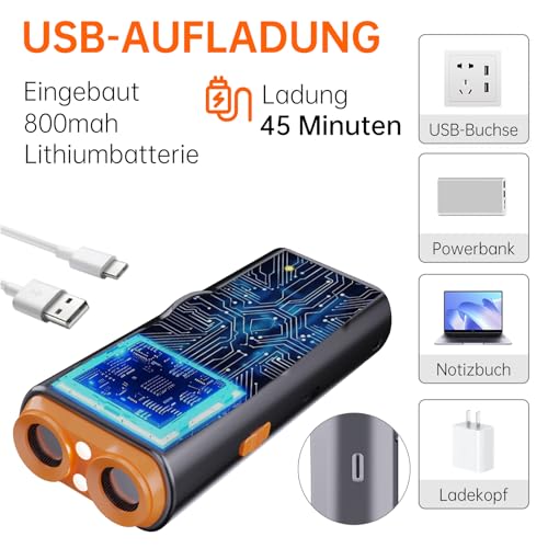 BarkGuard - Bark Guard Anti Barking Device for Dogs, Antibell für Hunde, 2024 Neues Hundebellen Abschreckungsgerät mit HD Display und LED Taschenlampe, Hundetrainings Geräte Verhaltenshilfen (1PC)