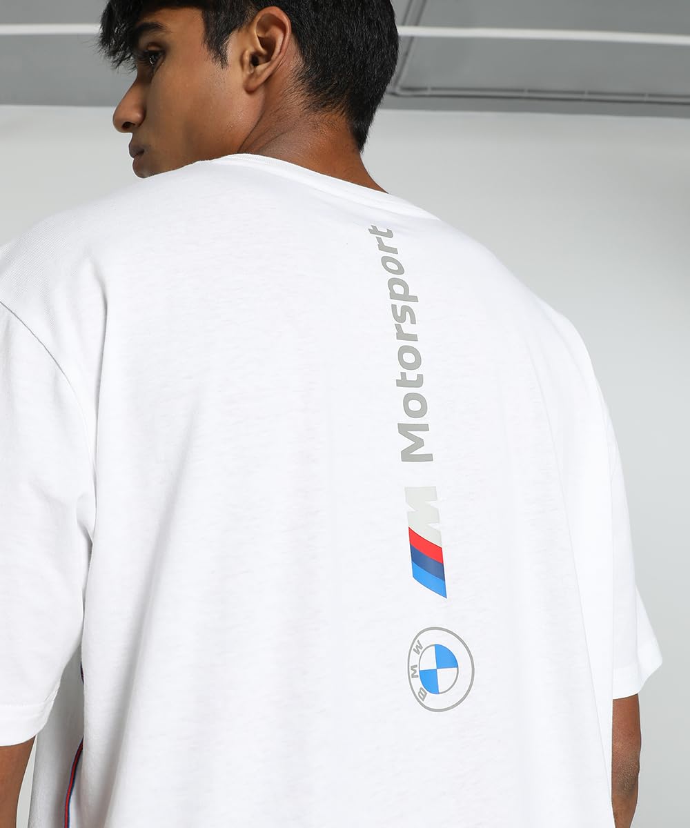 PUMA Herren BMW M Motorsport Essentials Logo T-Shirt T-Shirt