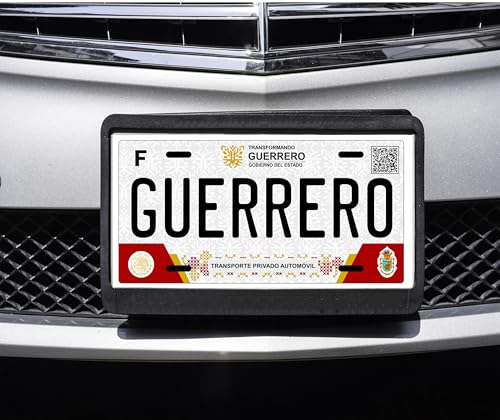 Guerrero Mexico Car Plate Aluminum License Plate Mexican Mexico GRO Placa de Mexico #2 (12