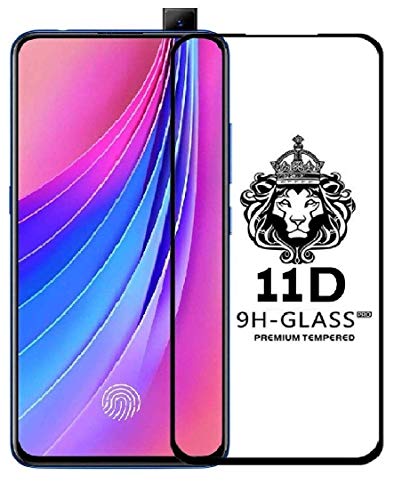 Image of Tempered Glass Screen Protector Compatible For VIVO V15 PRO Full Screen Coverage (Except Edge to Edge) and Free Complete Easy Installation kit.
