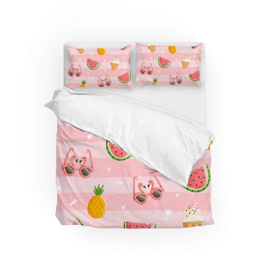 Parure de lit avec housse de couette en polyester durable CHEHONG