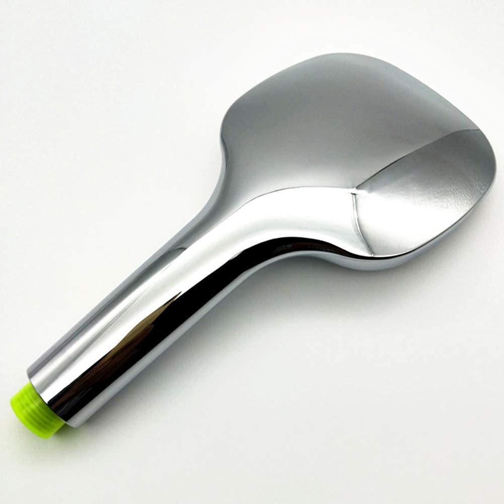 alcachofa de la ducha Cabezal de ducha de mano, superficie galvanizada, presurizado, duradero, botón de ajuste de ahorro de agua, 3 modos, pulverizador grande para baño, resistente al óxido